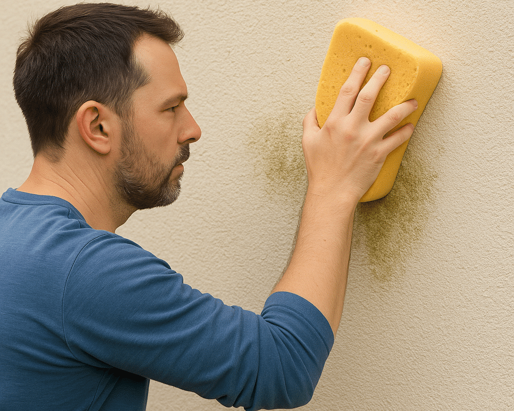 Crepi reinigen met de hand