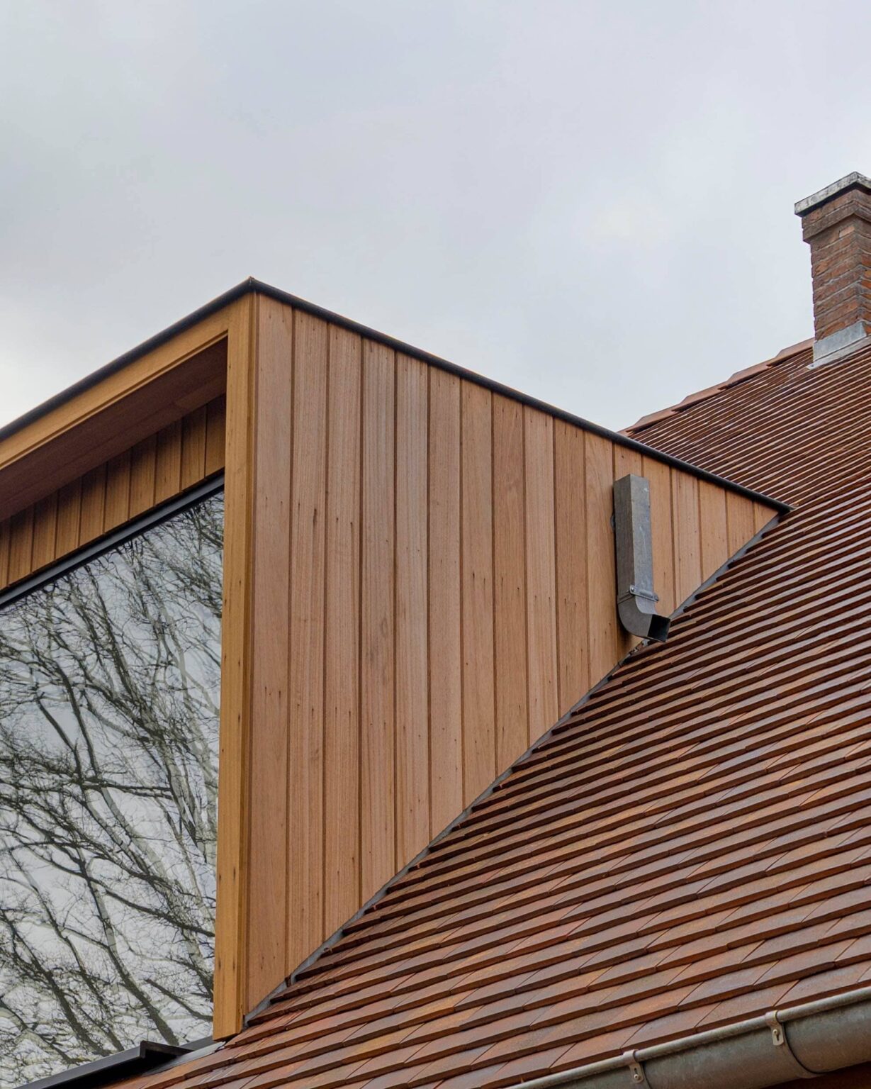 Project dak en thermowood Bonheiden 1 min